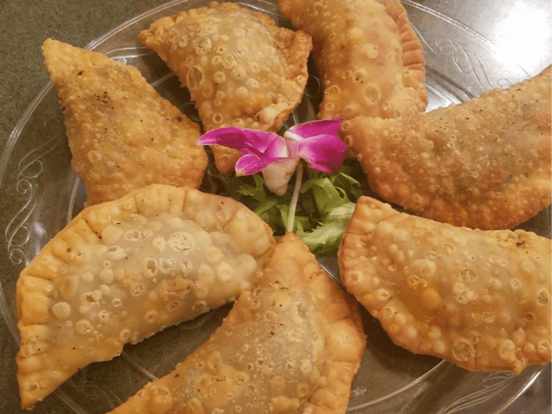 House-made Empanadas- Caliente Sauce