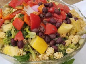 Roasted Vegetable Pasta Salad