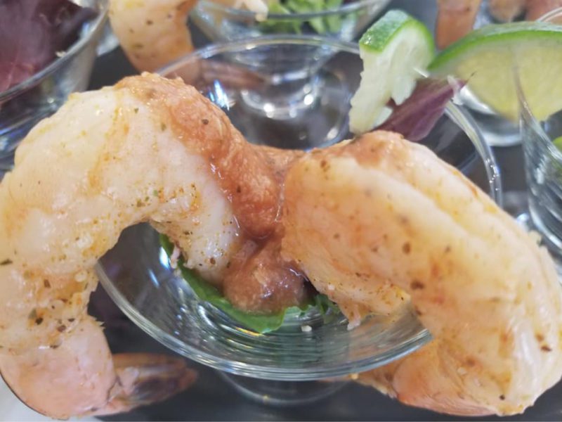 Tequila Shrimp Martini