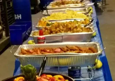 Breakfast buffet